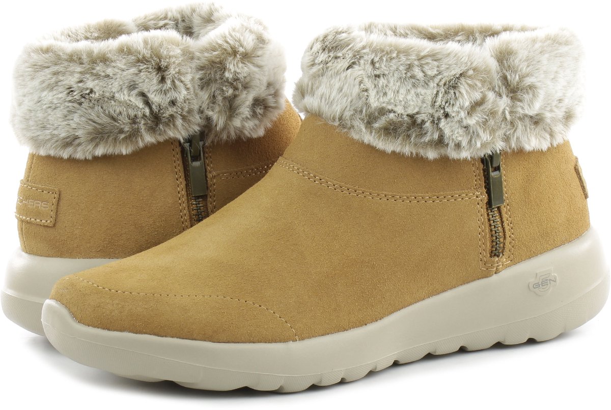 Skechers winterlaarzen dames bruin maat 37,5 EU