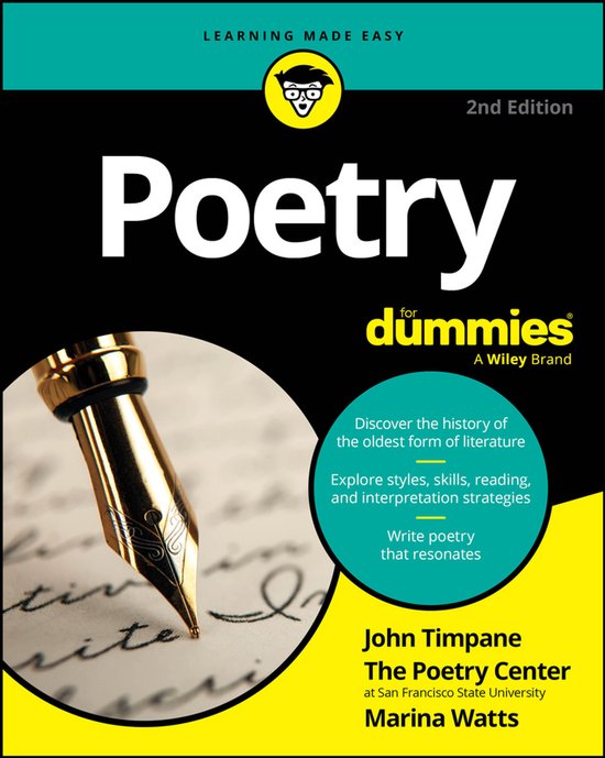Poetry For Dummies - cover