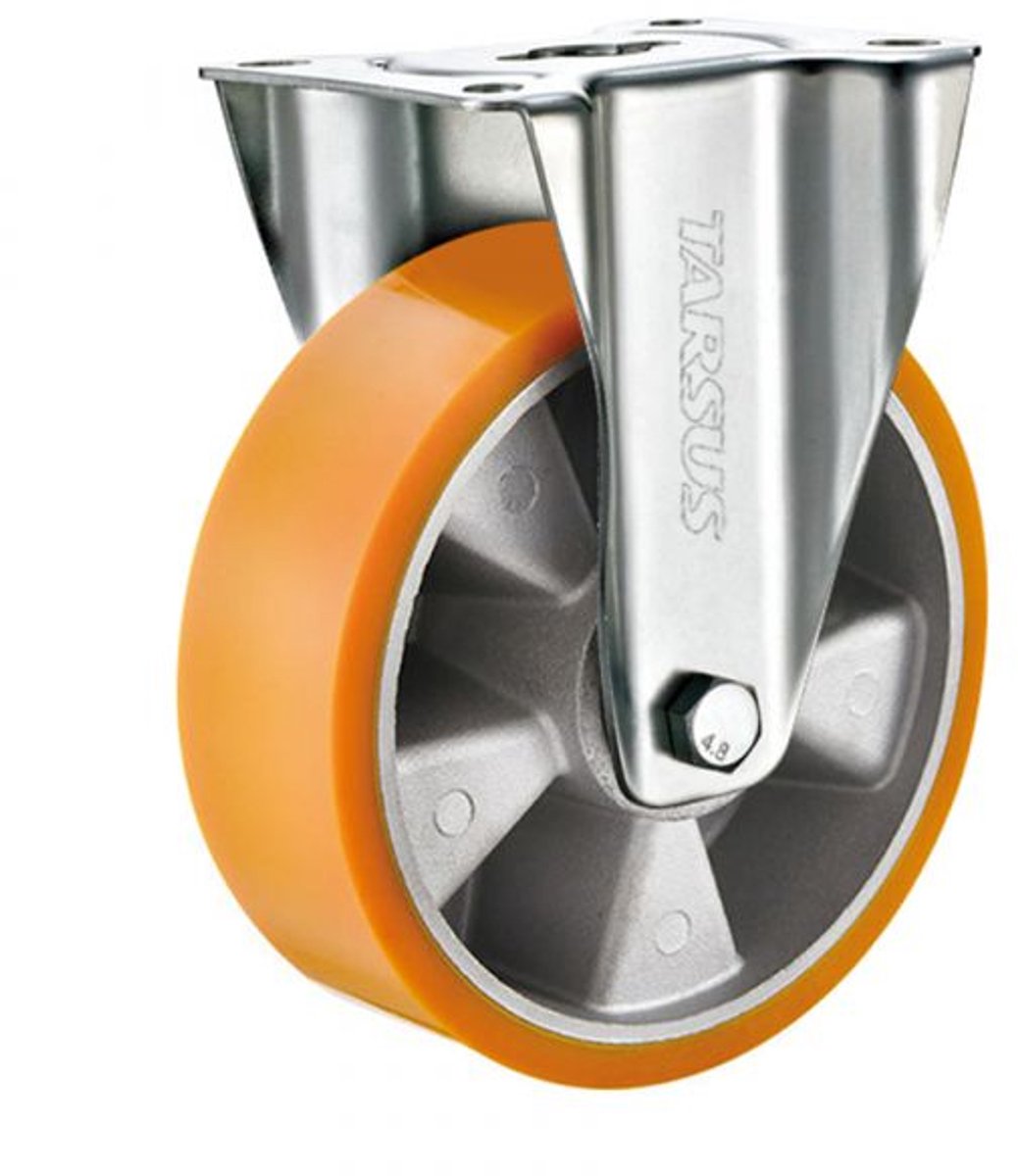 Zwaarlast bokwiel 200 mm 800 kg PU dubbel gelagerd - TARSUS