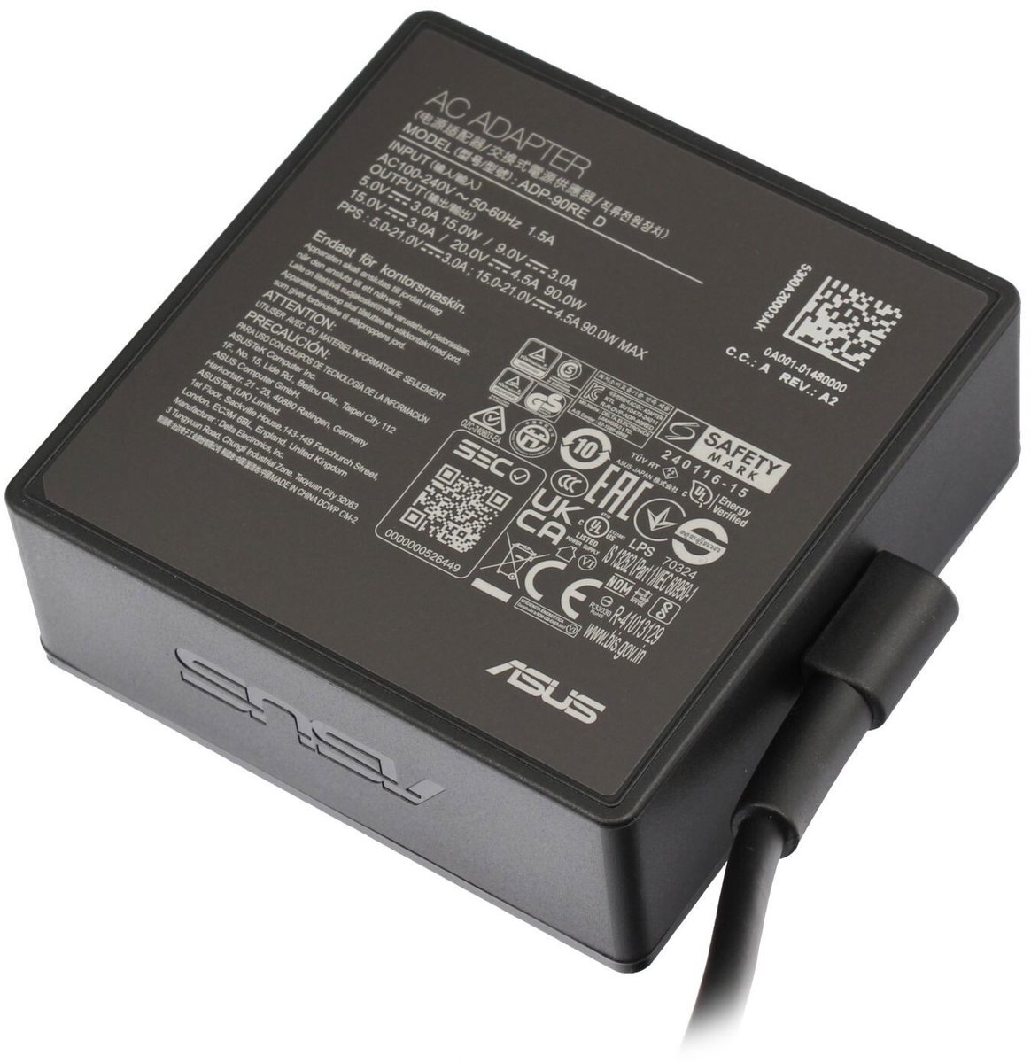 Asus 0A001-01290200 USB-C oplader 90W