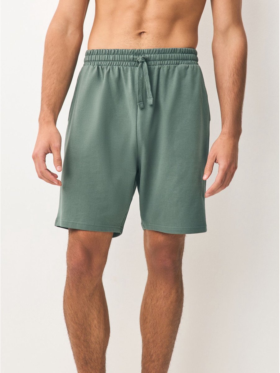 Next - Heren - Set van 3 loopback joggingshorts - Blauw