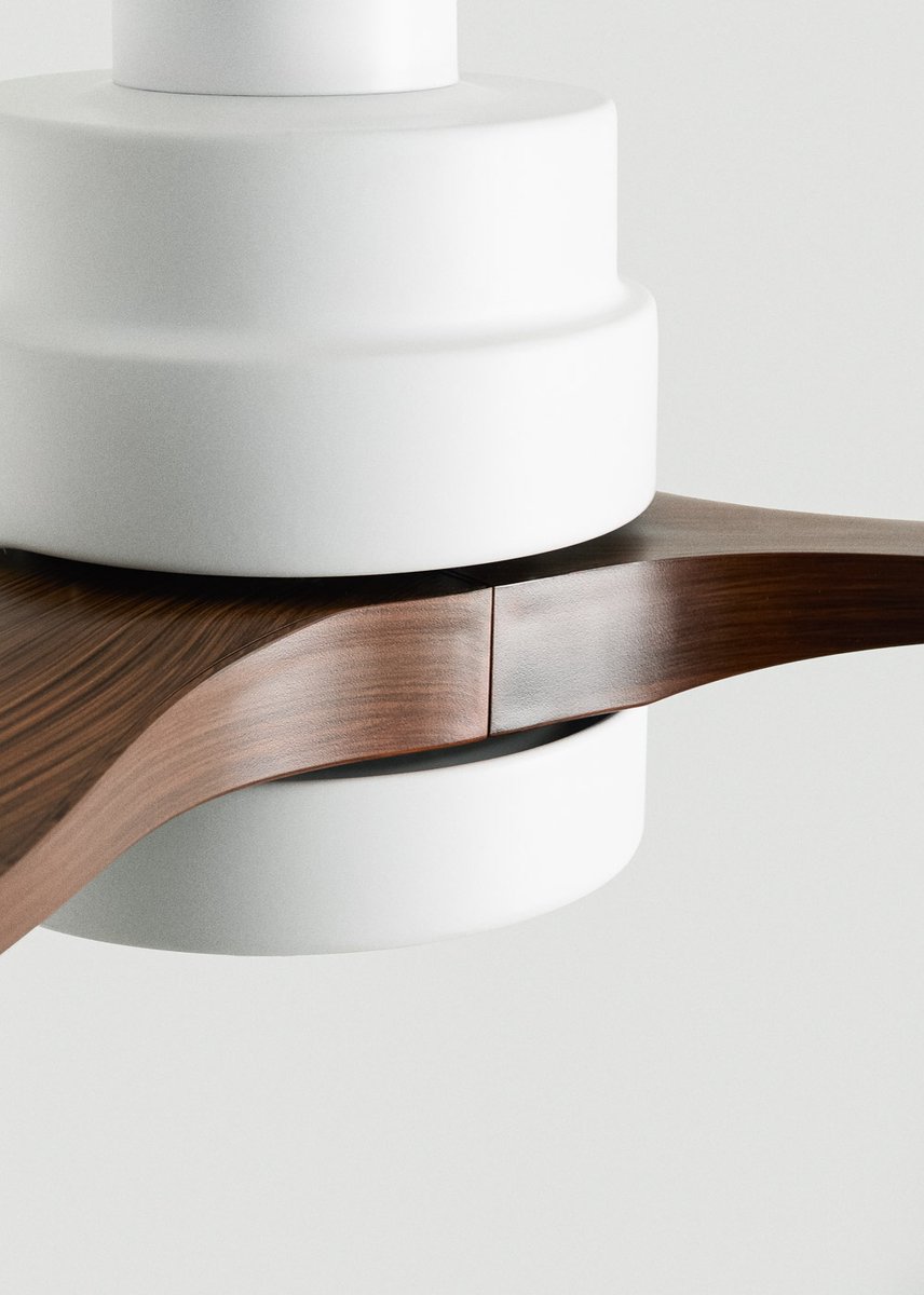 CREATE - Stille plafondventilator van 40 W met technische ABS-bladen, verkrijgbaar in verschillende maten - M - Met licht- WIFI - WIND STYLANCE – foto 6