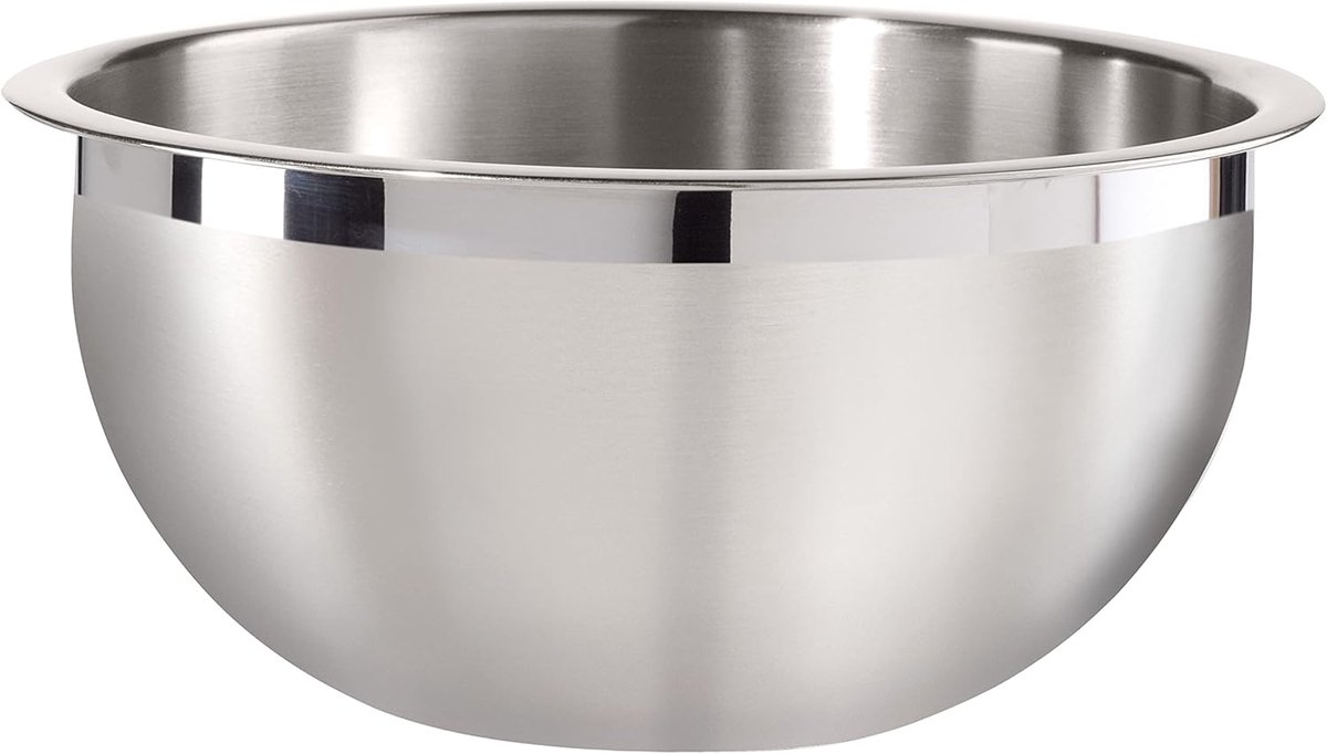 RVS Mengkom - Keuken Kom - Bakken en Bereiden - Met Luchtdicht Deksel - 8 Liter - Zilver