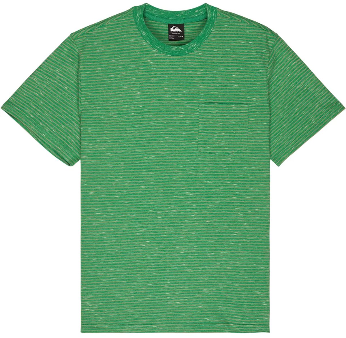 Quiksilver Striped T-shirt Met Korte Mouwen S Man Leprechaun Lopaz Stripes
