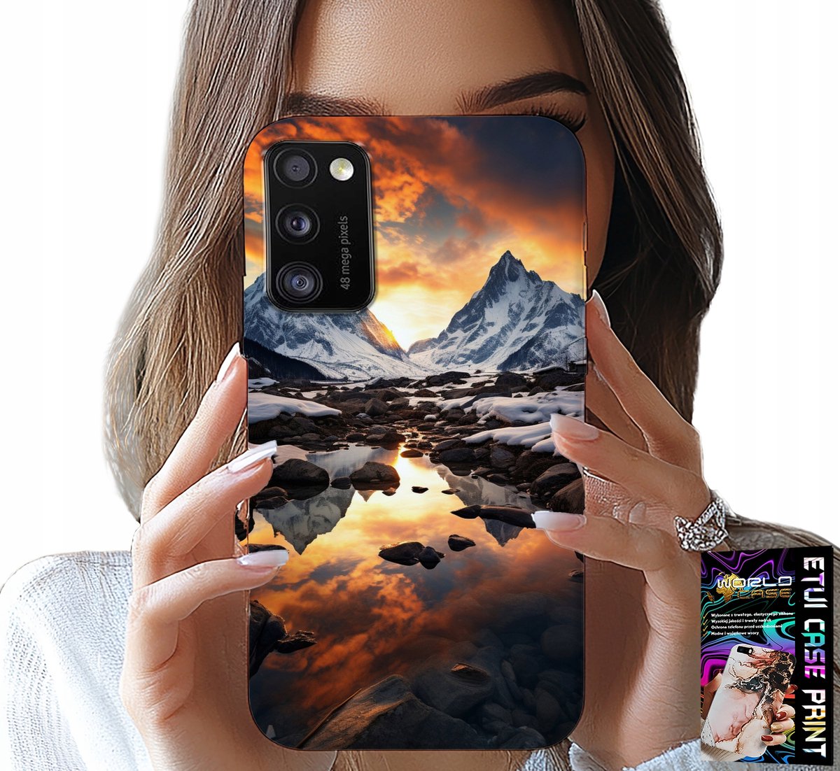 HOESJE VOOR SAMSUNG GALAXY A41 - STREAM, BERGEN, PIEKEN, EVEREST + FILM