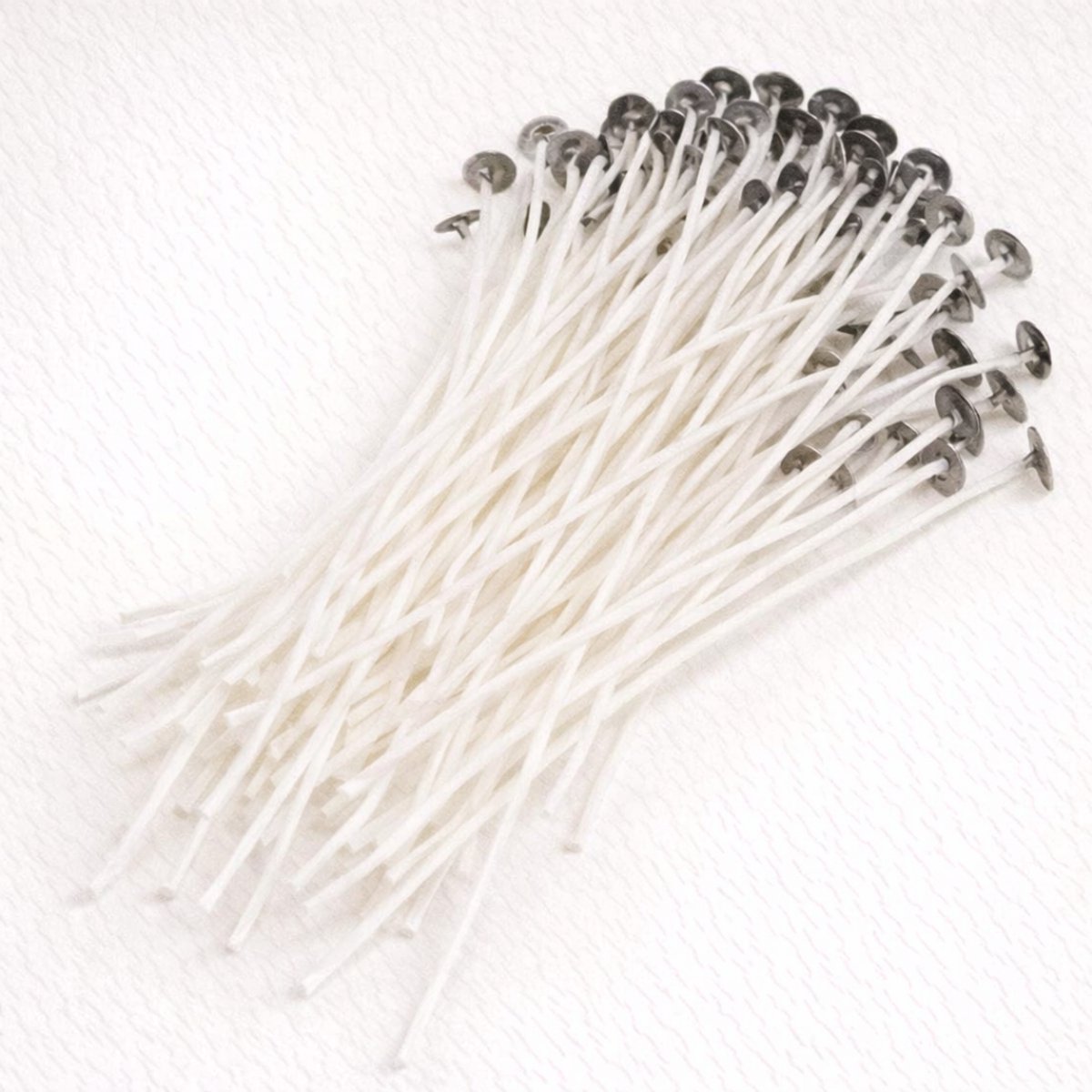 FLØRA Living Kaarslonten 15 cm – 20 Stuks – Voor Zelf Kaarsen Maken – DIY Kaarslont Set voor Hobby & Creatief Gebruik