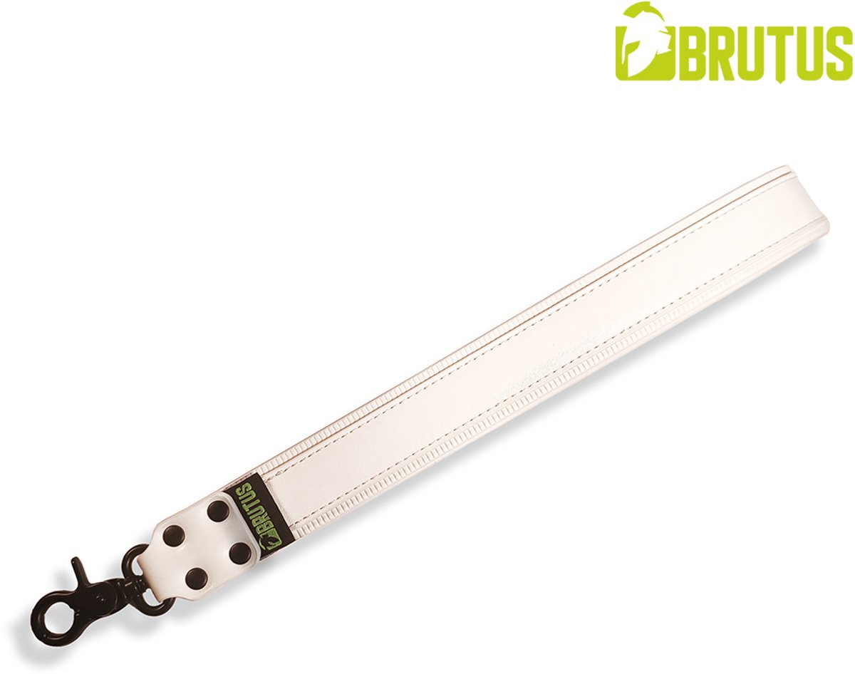 Brutus Vegan Korte Puppy Leash - Wit