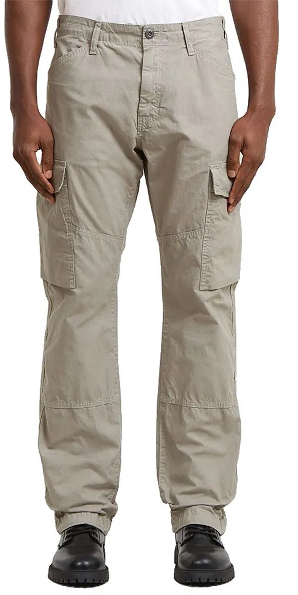 G-star Clean Regular Fit Cargobroek 30 30 Man Elephant Skin