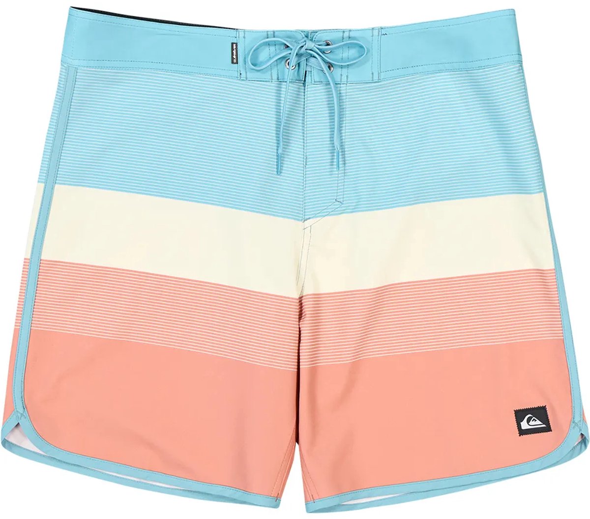 Quiksilver Surfsilk Scallop 18´´ Zwembroek 38 Man Desert Sand / Tijuana