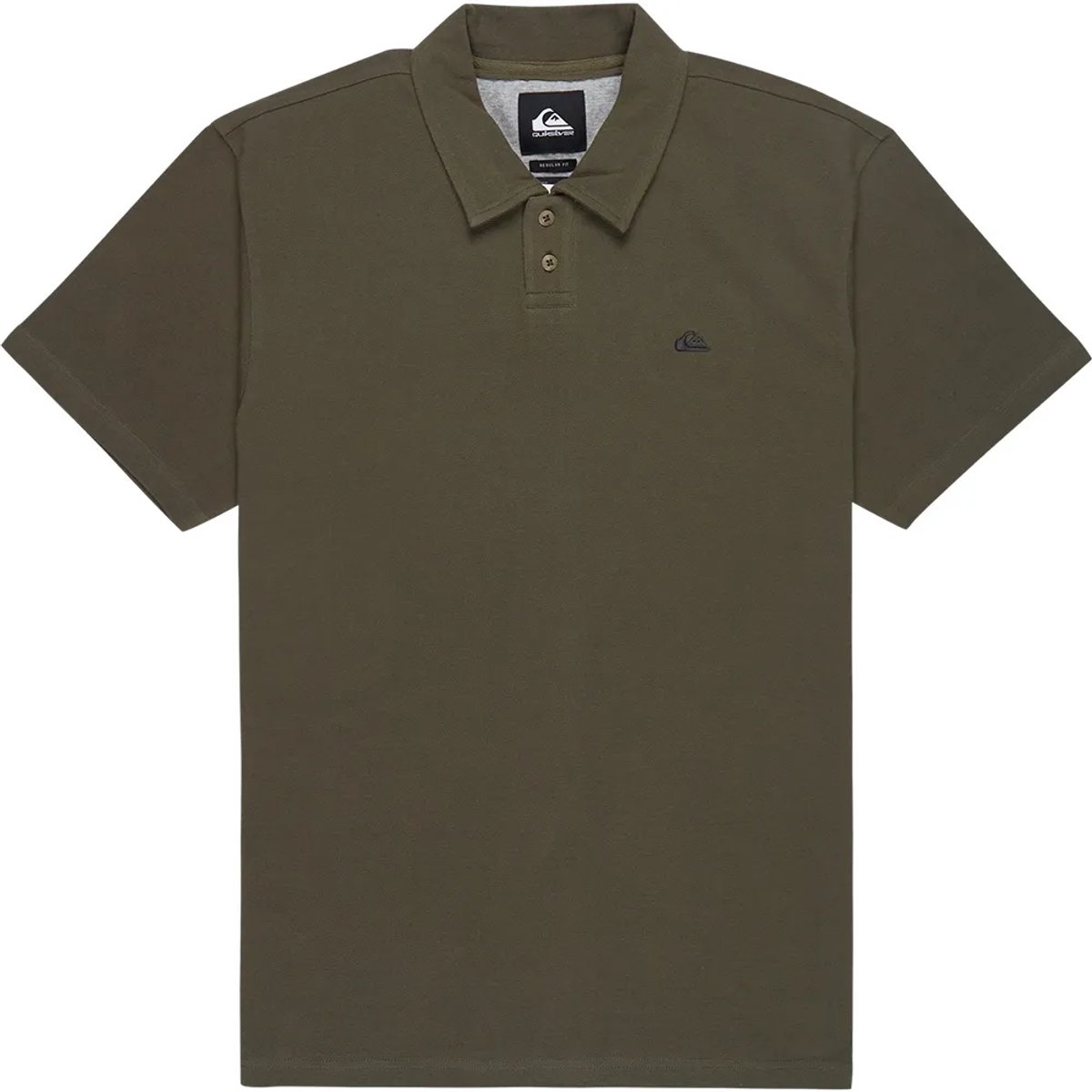 Quiksilver Mw Pique Korte Mouw Poloshirt M Man Grape Leaf