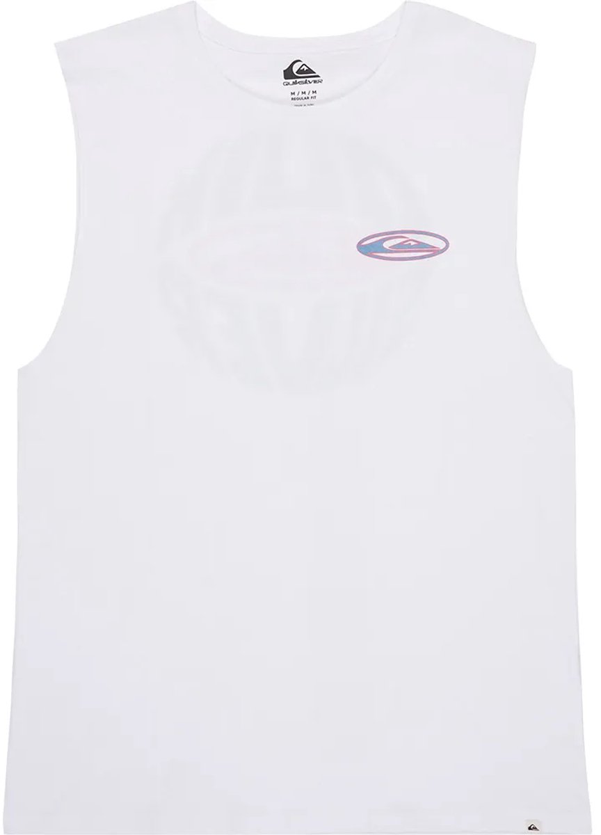 Quiksilver Eqyzt08311 Mouwloos T-shirt M Man Wit