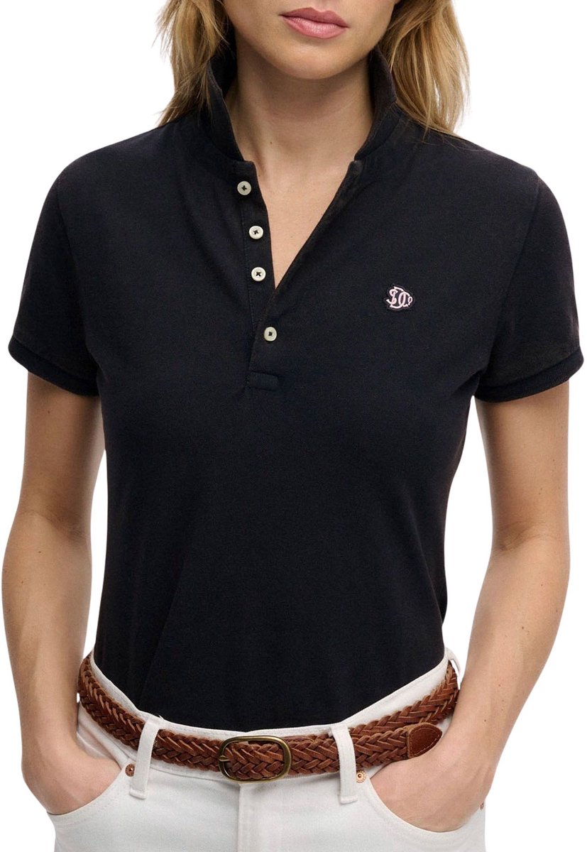 Heritage Poloshirt Vrouwen Blauw