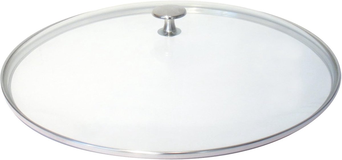 Glazen Deksel - Kookgerei Deksel - Koken - Vaatwasserbestendig - 30 cm Diameter - Transparant