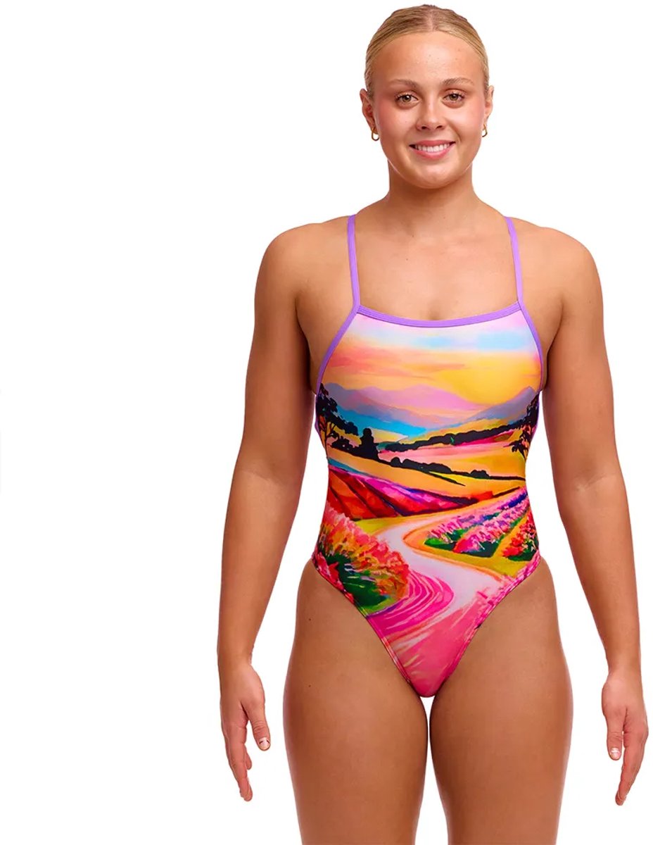 Meadow Made Strapped in one piece - Dames | Funkita | Maat 16