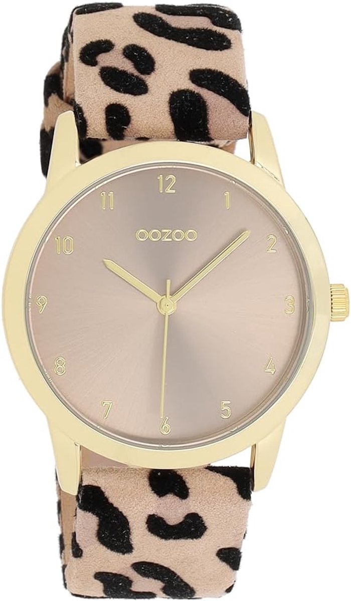 Dameshorloge - Modern polshorloge - Dagelijks gebruik - Ronde wijzerplaat - 38 mm kast - Zwart