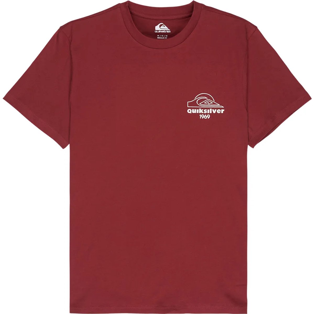 Quiksilver Bliss Point T-shirt Met Korte Mouwen Rood M Man