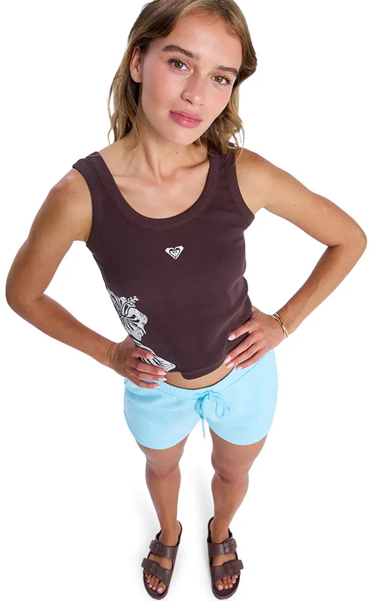 Roxy Keep It Cool Top Zonder Mouwen L Vrouw French Roast