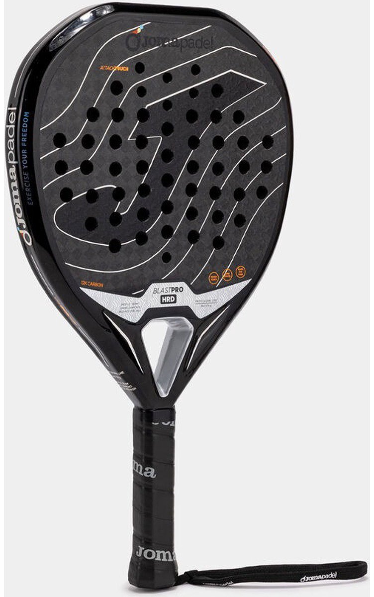 Joma Blast Pro Hrd Padelracket - Zwart / Grijs | Maat: UNI