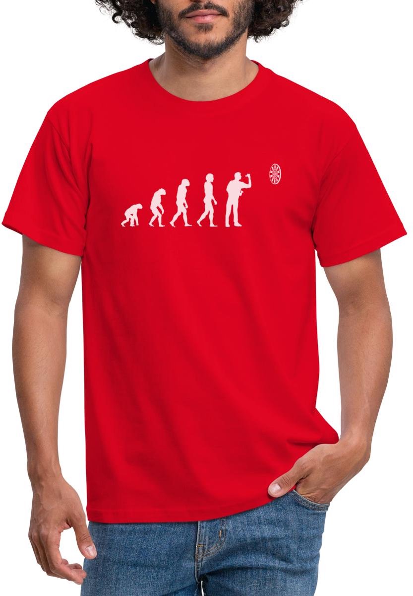 Dart Evolution Darts Speler T-Shirt Heren