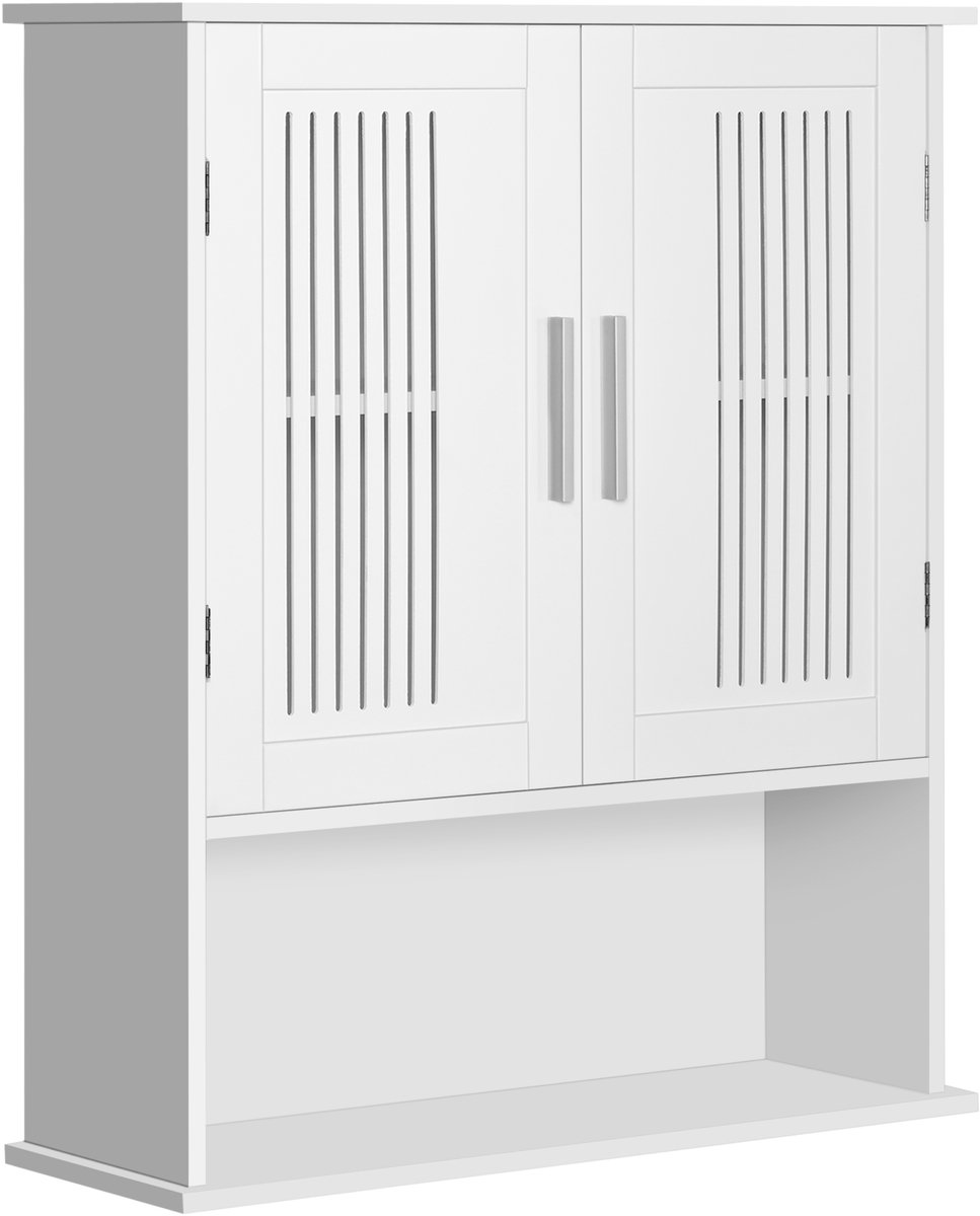 kleankin-wandkast-MDF-60x20x70cm-wit
