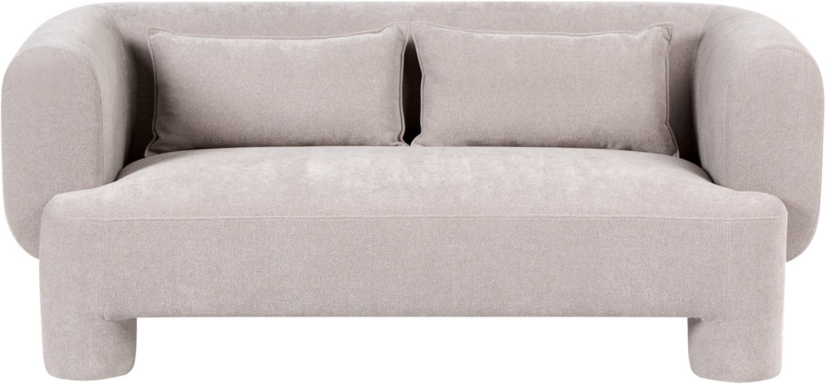 HOGBO - Driezitsbank - Beige - Polyester