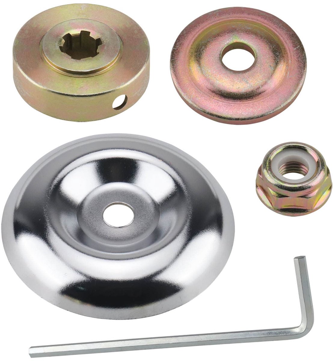 Reserveonderdelen Bosmaaier - Trimmer Onderdelen - Tuinonderhoud - Universele Adapter Kit - 5 stuks - Goud