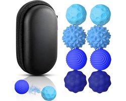YYchan Magnetische Focusballen - 8 stuks Blauw - Fidget Toys - Voor Concentratie & Ontspanning - Ideaal voor in de klas - Stressbal