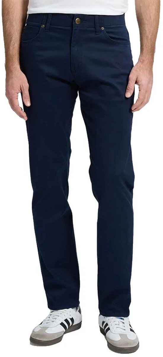 Lee Extreme Motion Straight Fit Broek 34 32 Man Marineblauw