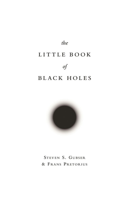 The Little Book of Black Holes - cover