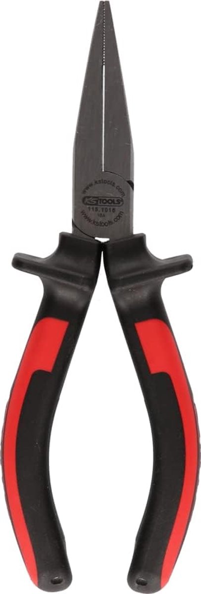 Platte Tang - Langbektang - Precisiewerk - Ergonomische Greep - 200 mm - Transparant