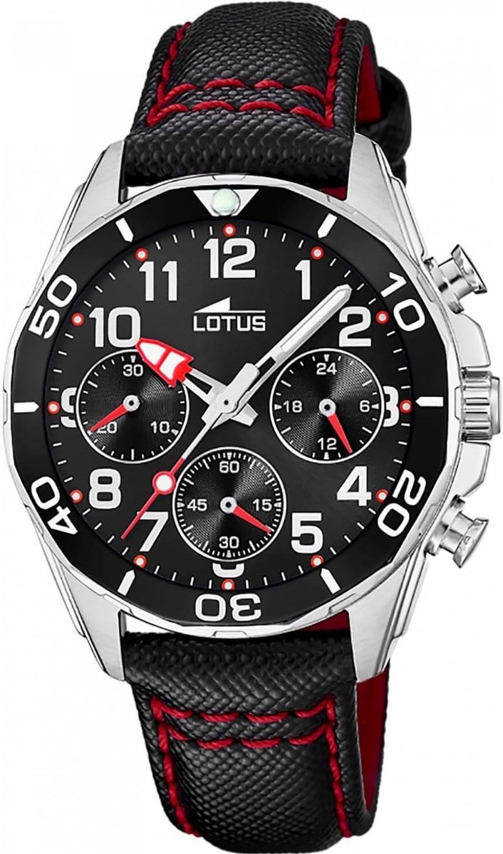 Kinderhorloge - Analoge polshorloge - Dagelijks gebruik - Band ring design - Zwart