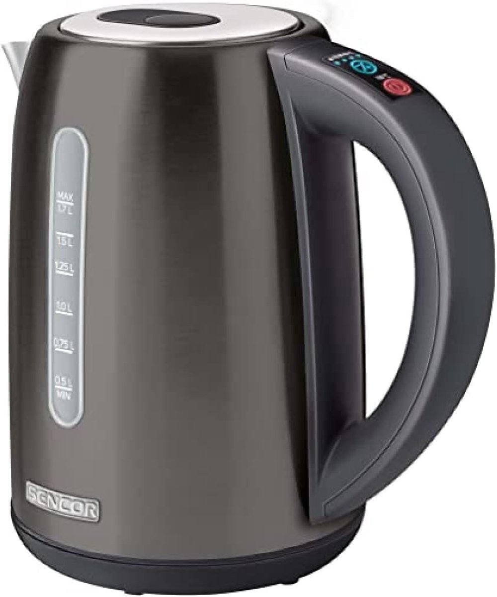 Elektrische waterkoker - Kookapparaat drank - Snel water koken - Variabele temperatuur - 17 Liter - Zwart