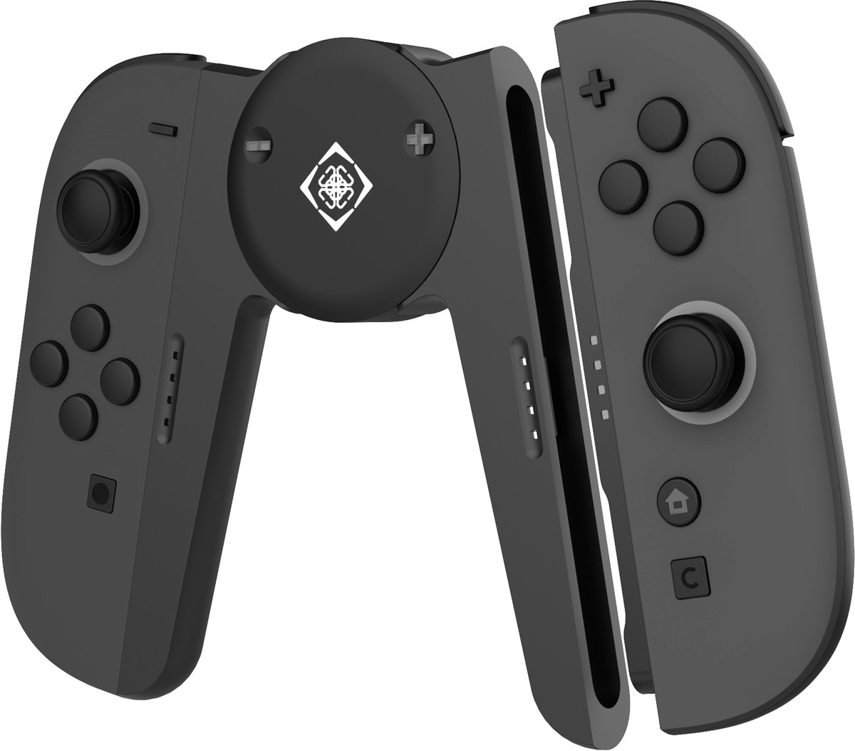 Deltaco Gaming Grip and Charging Station - Ergonomisch - Comfort - voor Nintendo Switch 2 - Zwart