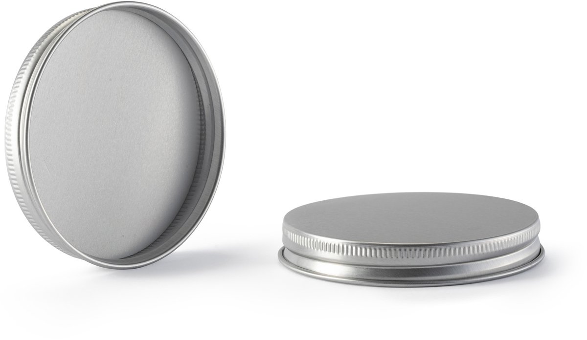 TopWosk - Aluminium Deksel - 250ml - Zilver - Geschikt voor DIY Kaarsen