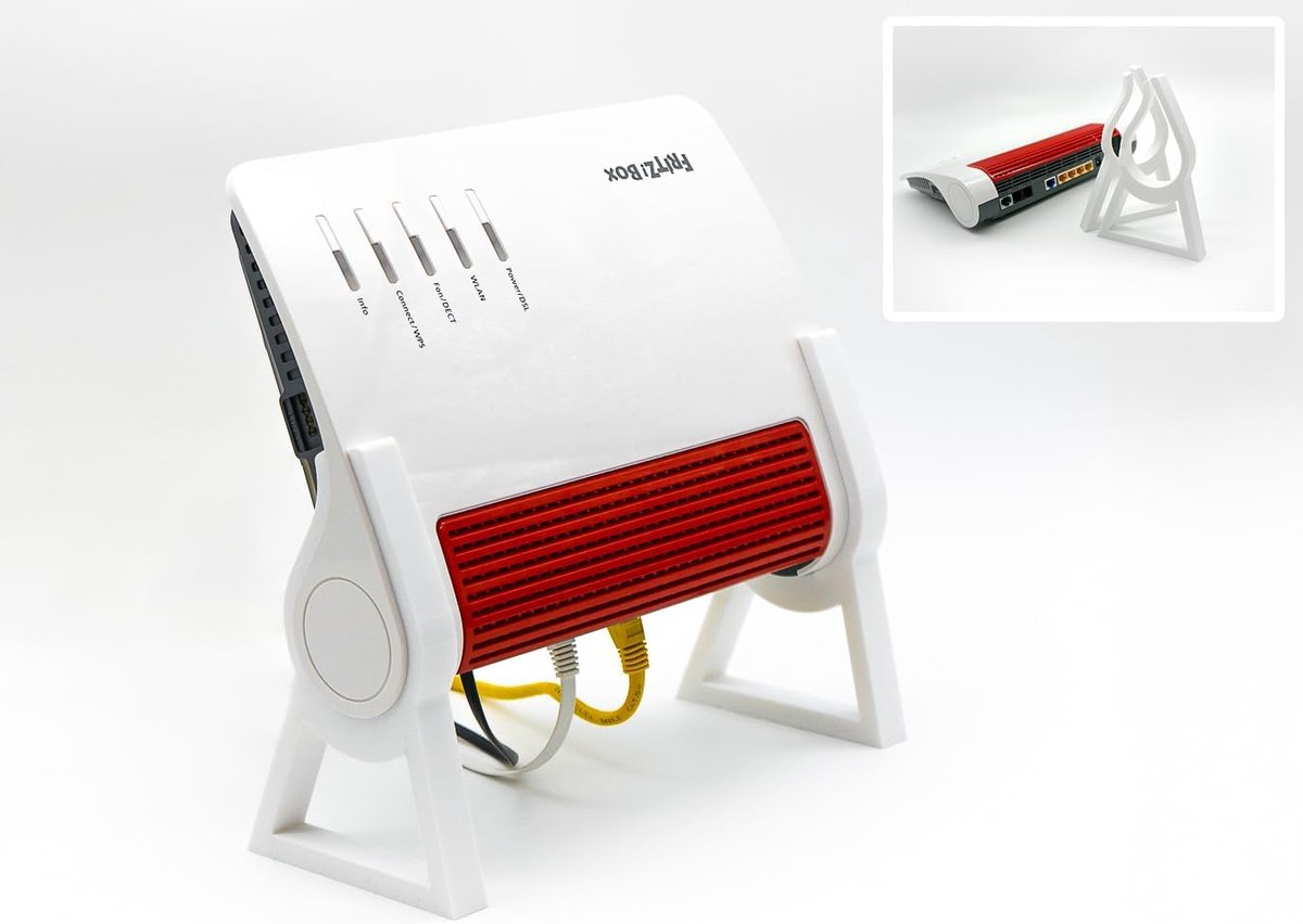 Router Voet Set - Standaard Houders - Router Stabilisatie - Verbeterde Warmteafvoer - Wit