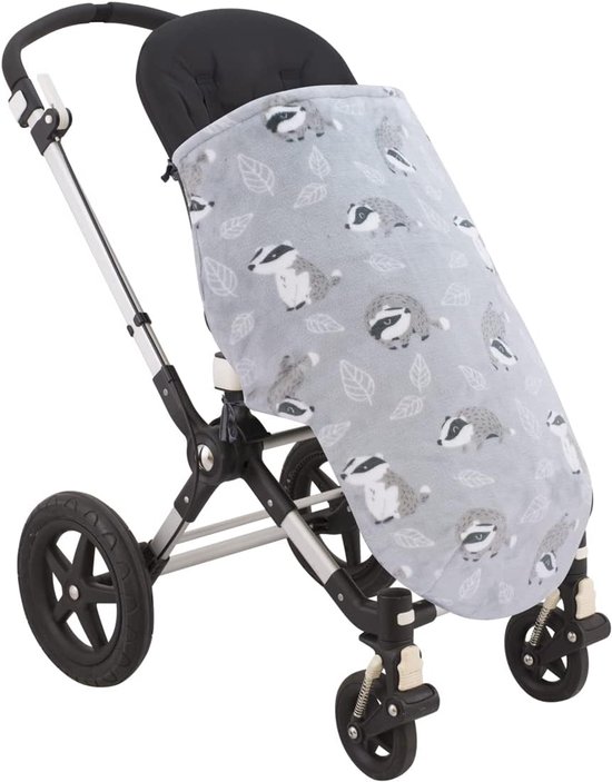 Baby Voetenzak - Wiegdeken Kinderwagen - Warm en Droog - Oeko-Tex 100 Certificaat - 400 Gram - BADGER — afbeelding 5