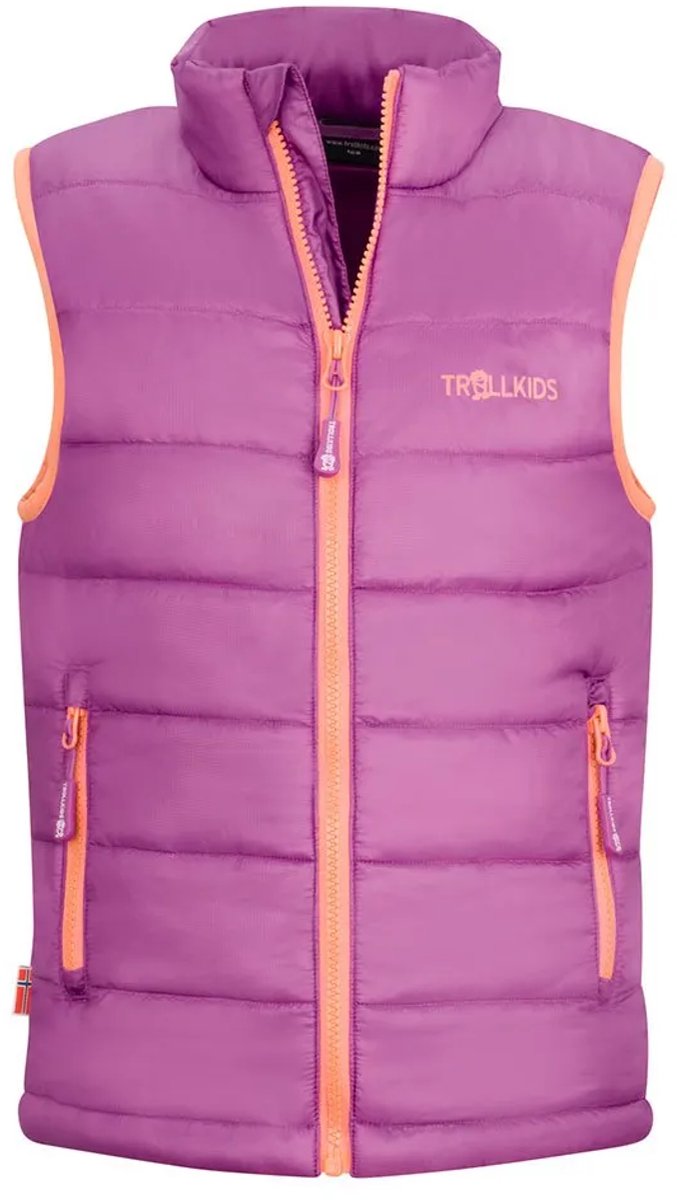 Trollkids Trondheim Vest cm Kinderen Roze