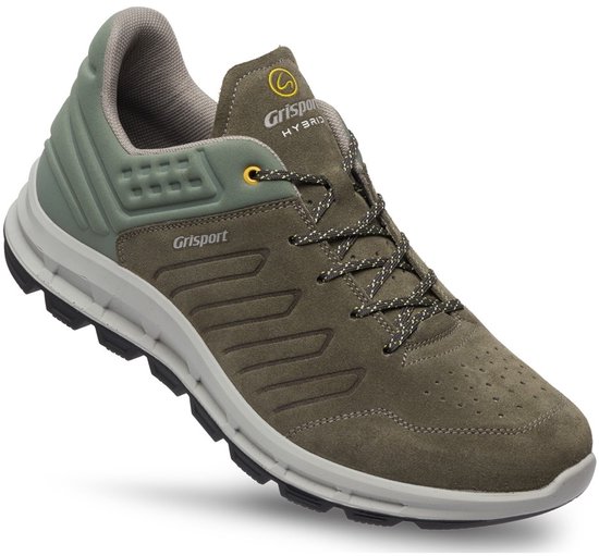 Grisport Nova low groen wandelschoenen heren (44401-09)