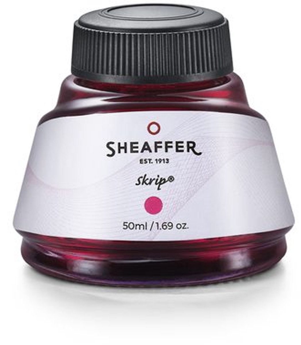 Sheaffer inktpotje - roze - 50ml - SF-94401