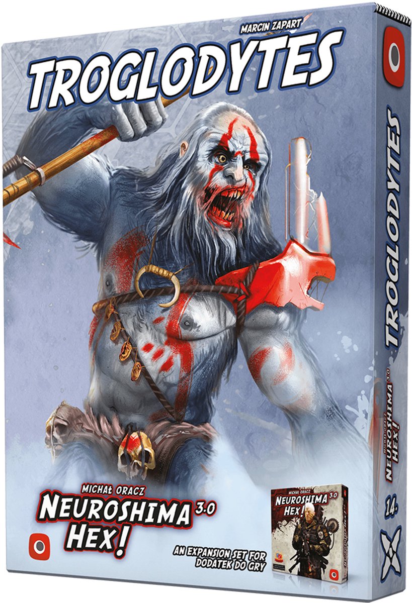 Neuroshima HEX 3.0 Troglodytes - Bordspel uitbreiding - EN/PL