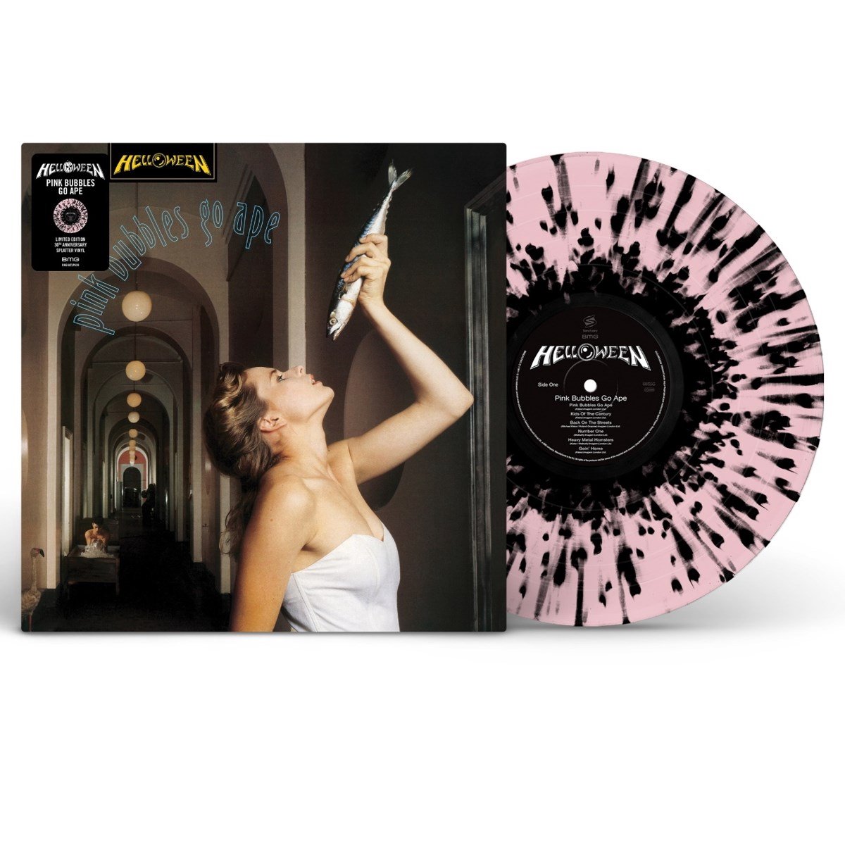 Helloween - Pink Bubbles Go Ape (LP) (Coloured Vinyl) (Limited Edition)