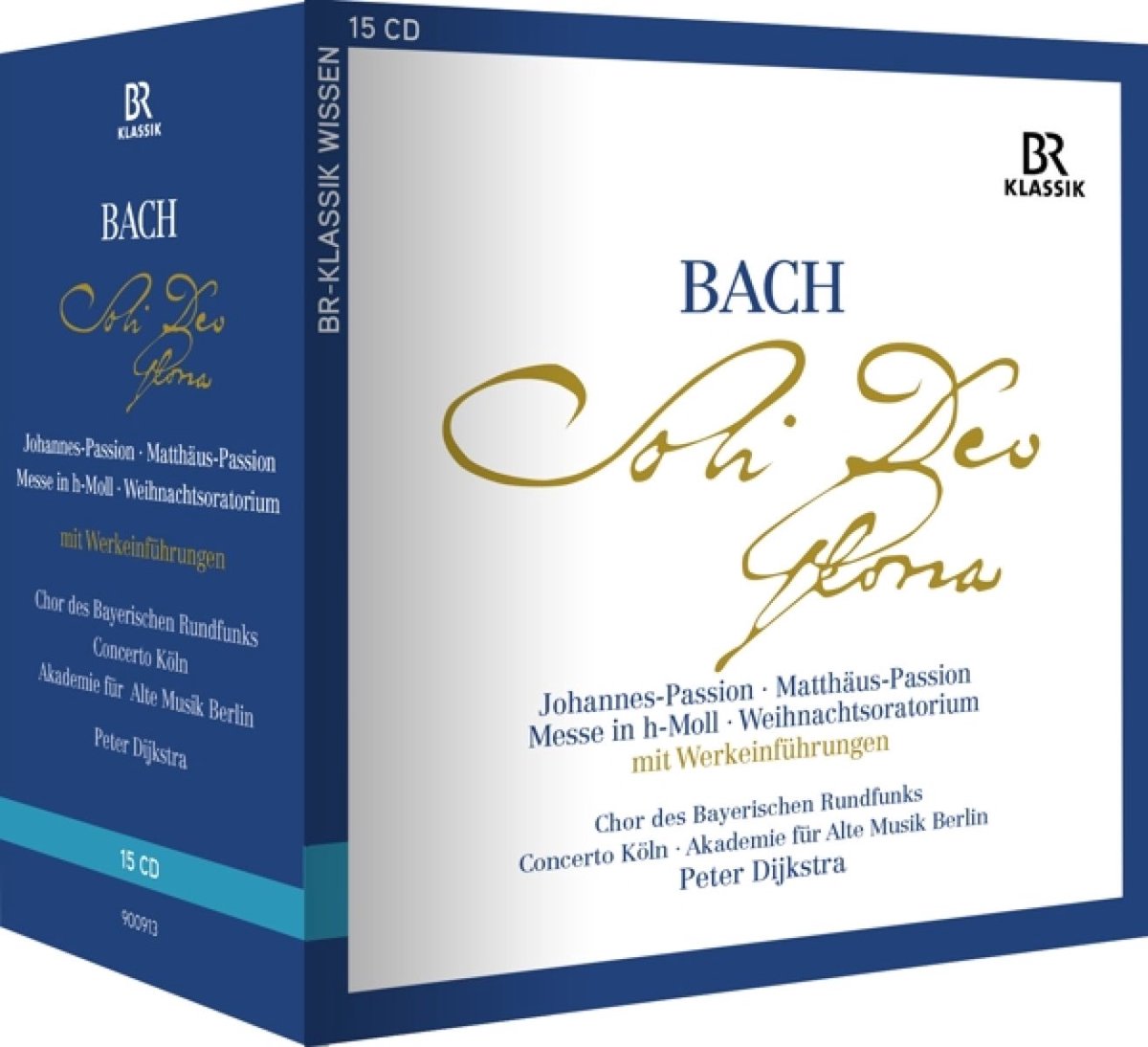 Peter Dijkstra, Chor des Bayerischen Rundfunks - J.S. Bach: Soli Deo Gloria (15 CD)