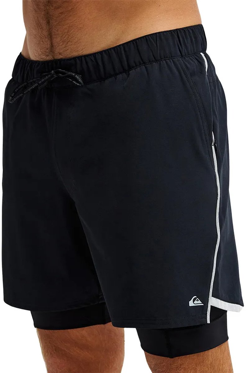 Quiksilver Highline Amphibian 17´´ Korte Broek 38 Man Zwart