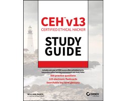 Omslag van Sybex Study Guide- CEH Certified Ethical Hacker v13 Study Guide
