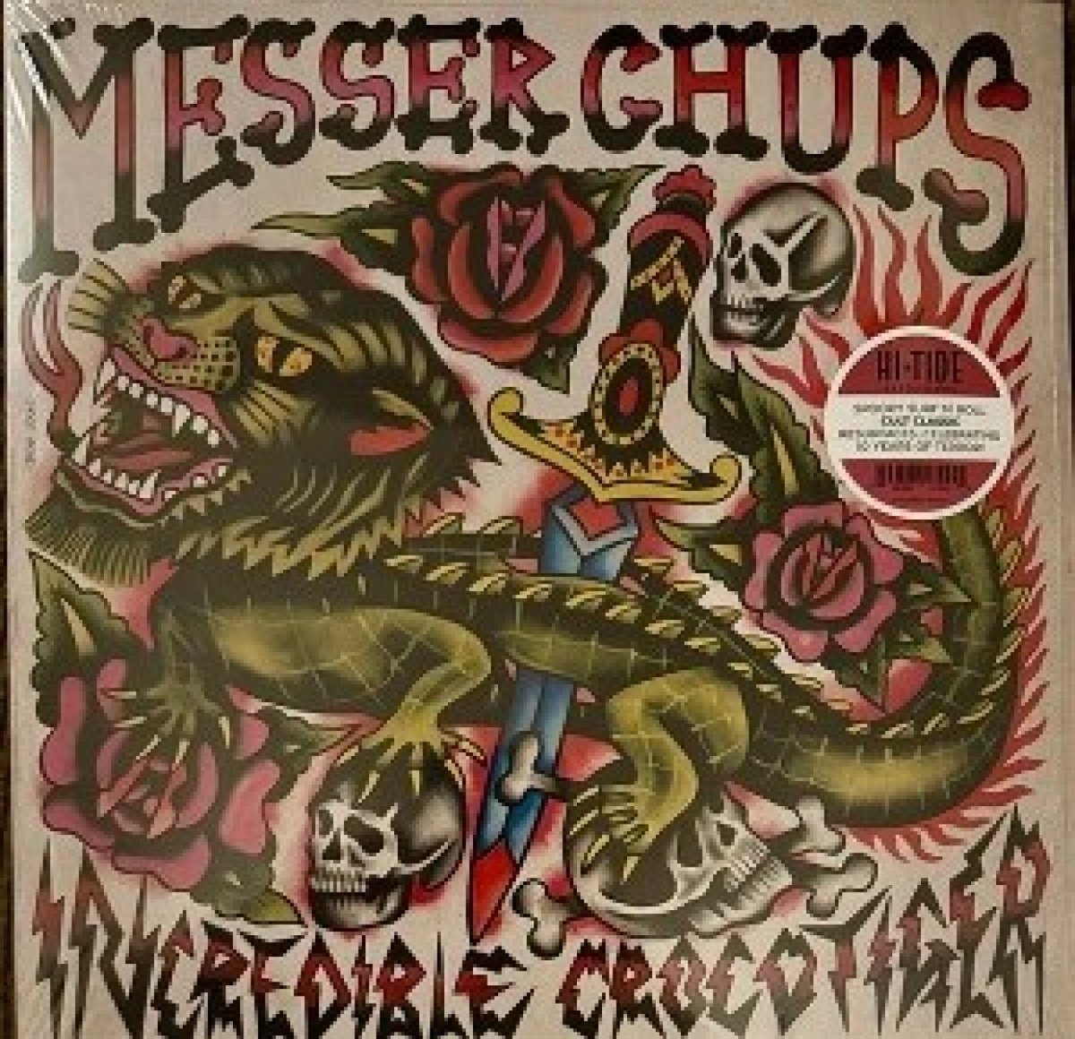 Messer Chups - Incredible Crocotiger (LP) (Coloured Vinyl)