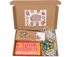 Brievenbus cadeau pasen - Happy Easter - Tony chocolonely - Paas chocolade - tum tum