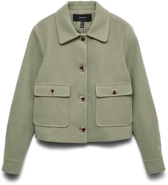 VERO MODA - VMCAYA LS CF SHORT JACKET WVN EXP - Dames - Vestes matelassées