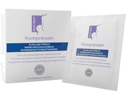 Multi-Mam Kompressen – Intensieve verzorging voor pijnlijke en geïrriteerde tepels, 12 afzonderlijk verpakte kompressen van 1,5 g gel per stuk