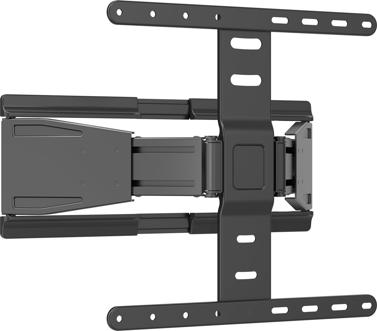 Krüger & Matz Ultra Slim Universele Verstelbare Televisie Beugel Voor LED LCD TV Van 37 Tot 75 Inch - Max 50 Kg - verticale en horizontale aanpassing - muurbeugel - slank ontwerp