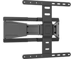 Krüger & Matz Ultra Slim Universele Verstelbare Televisie Beugel Voor LED LCD TV Van 37 Tot 75 Inch - Max 50 Kg - verticale en horizontale aanpassing - muurbeugel - slank ontwerp